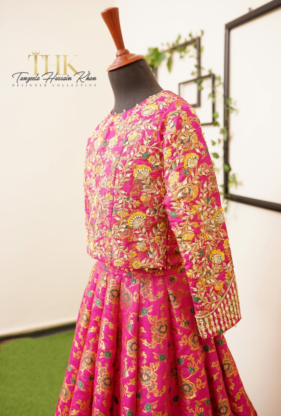 3-Piece Atlas Jamawar Lehnga
