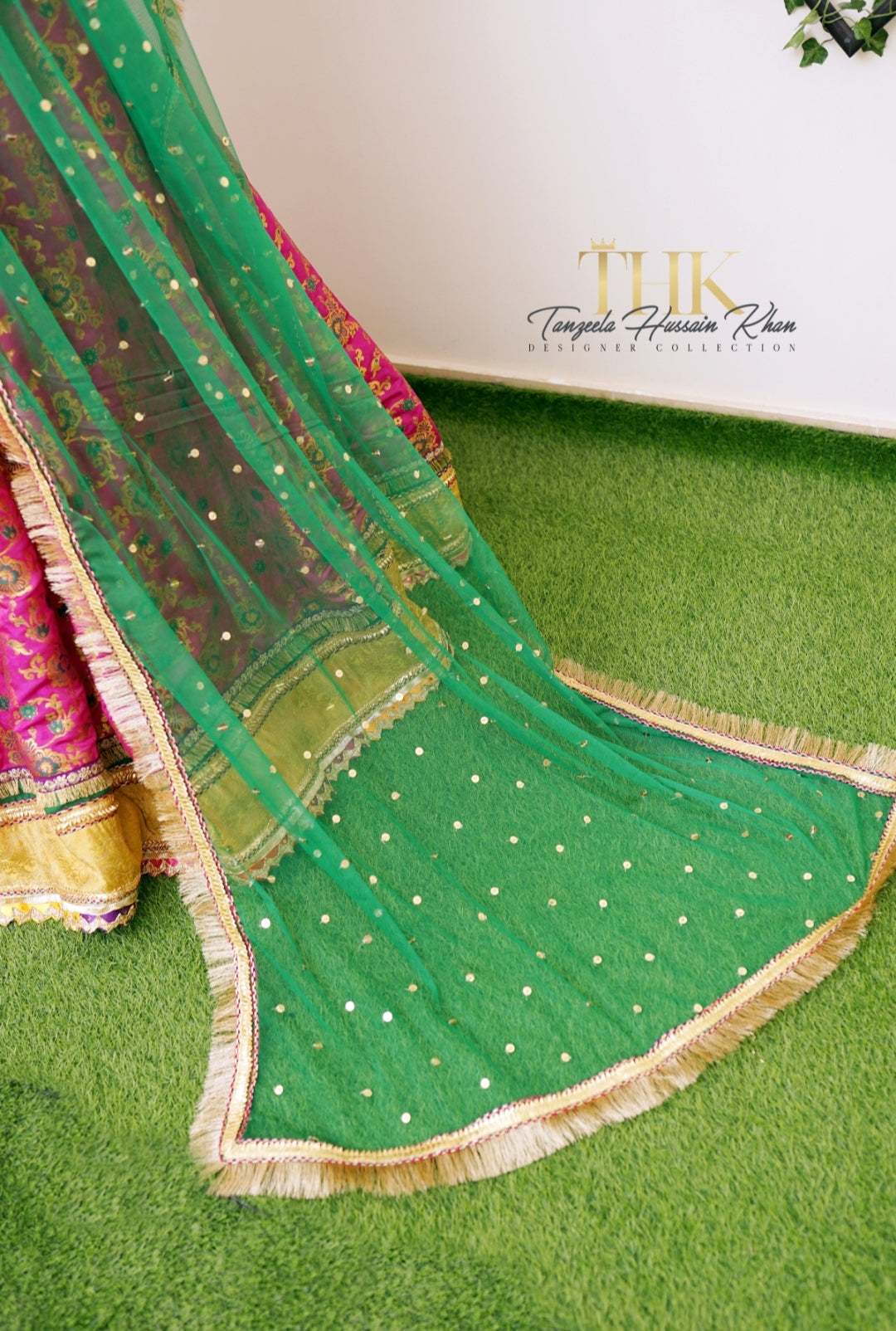 3-Piece Atlas Jamawar Lehnga