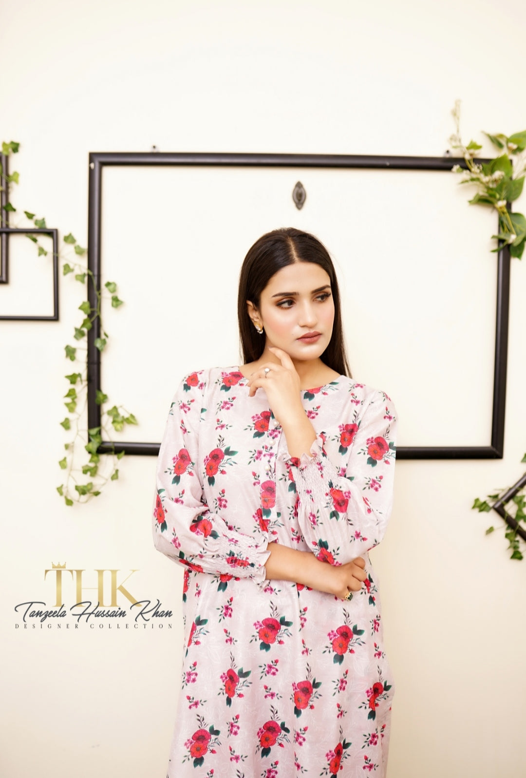 2-Piece Printed Viscos Lawn