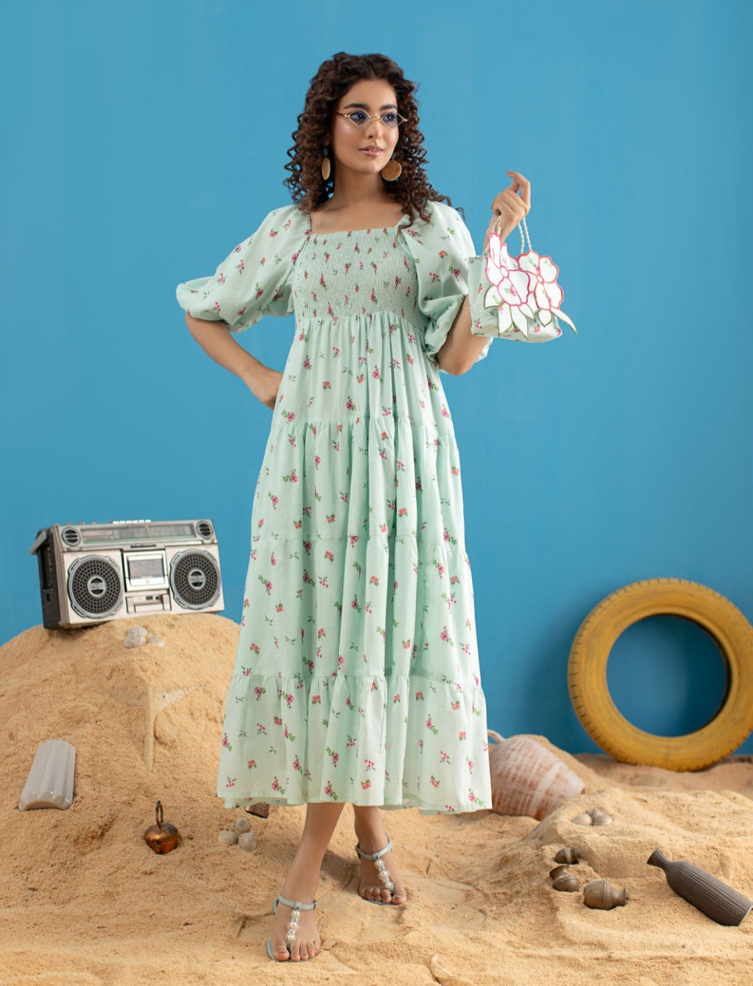 1-Piece Sky Blue Frock