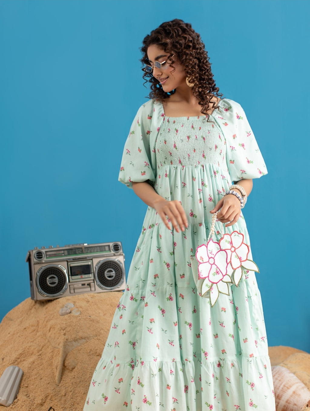 1-Piece Sky Blue Frock