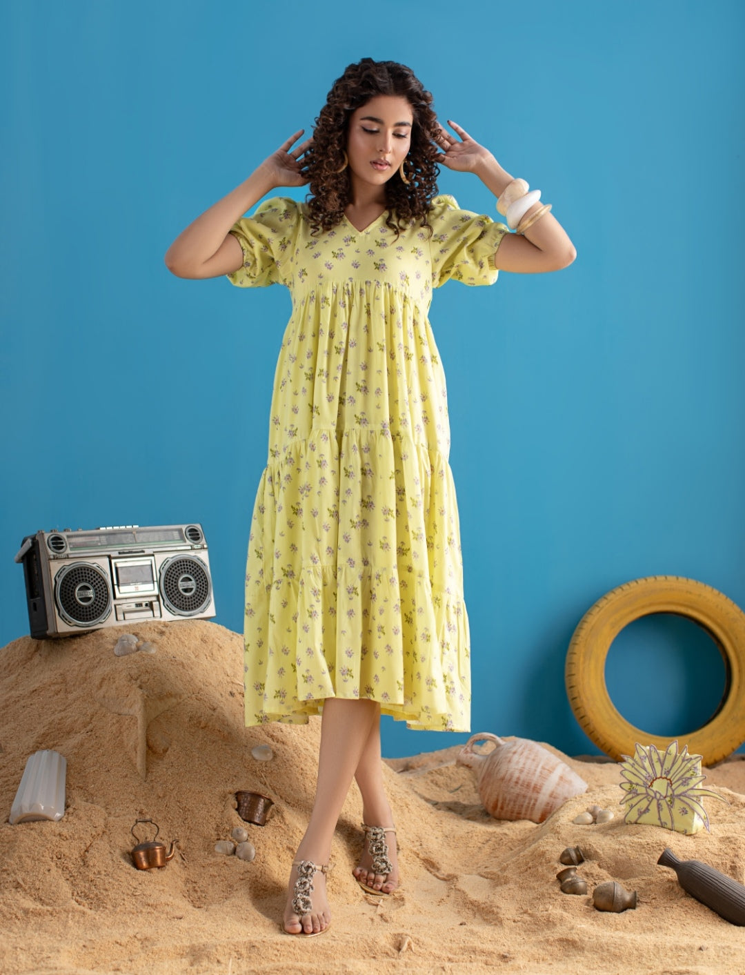 1-Piece Lemon Frock