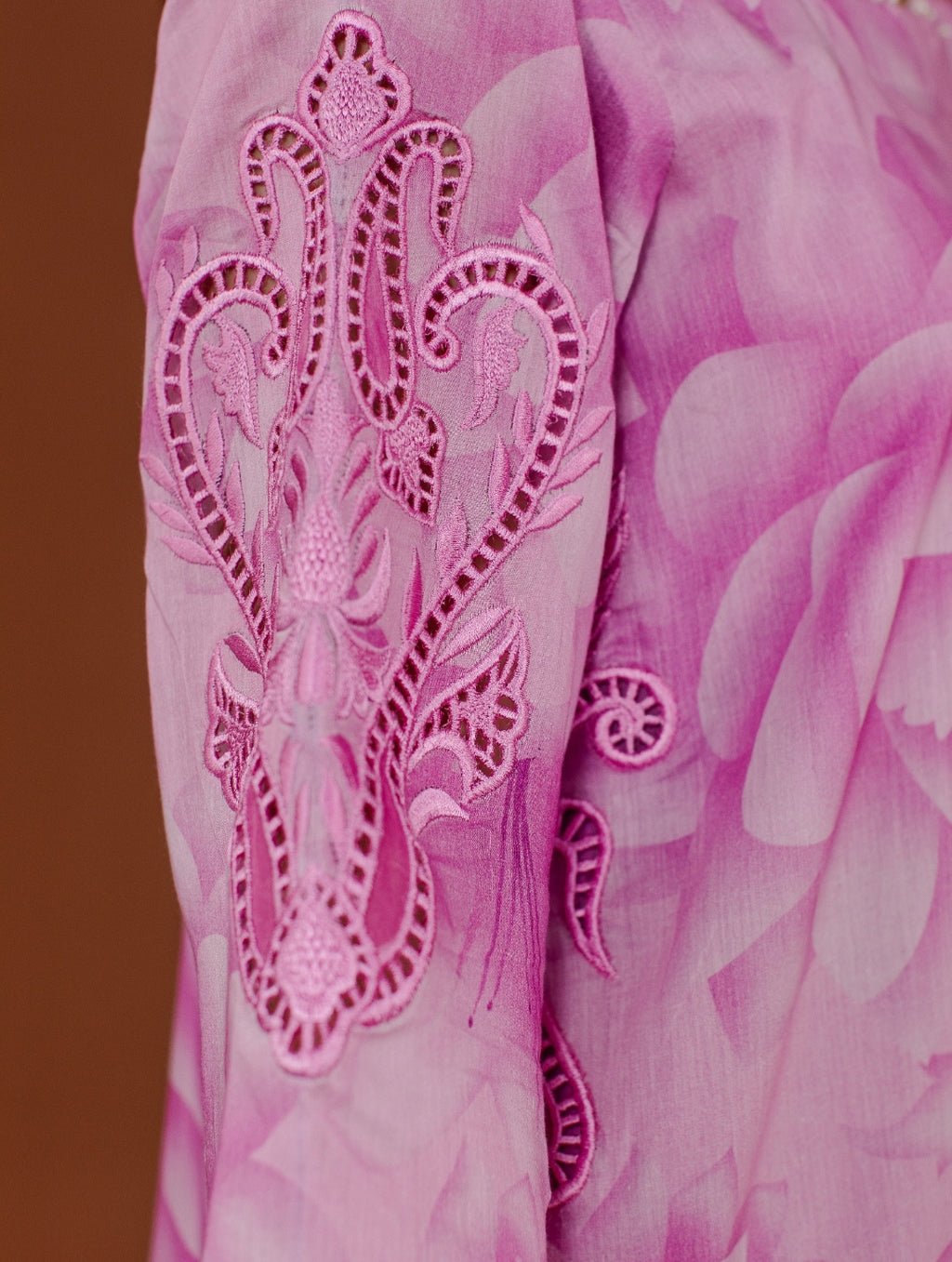 3-Piece Lilac Printed Lawn