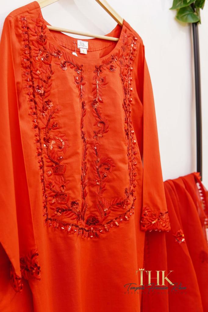 3-Piece Bloody Red TAN-0610