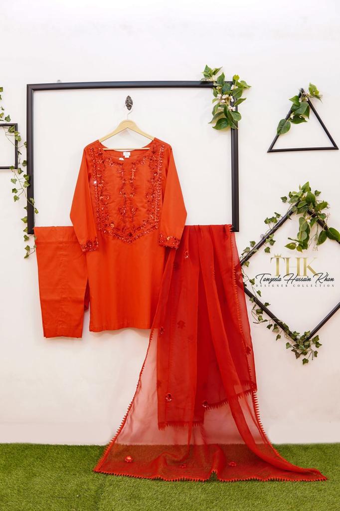 3-Piece Bloody Red TAN-0610