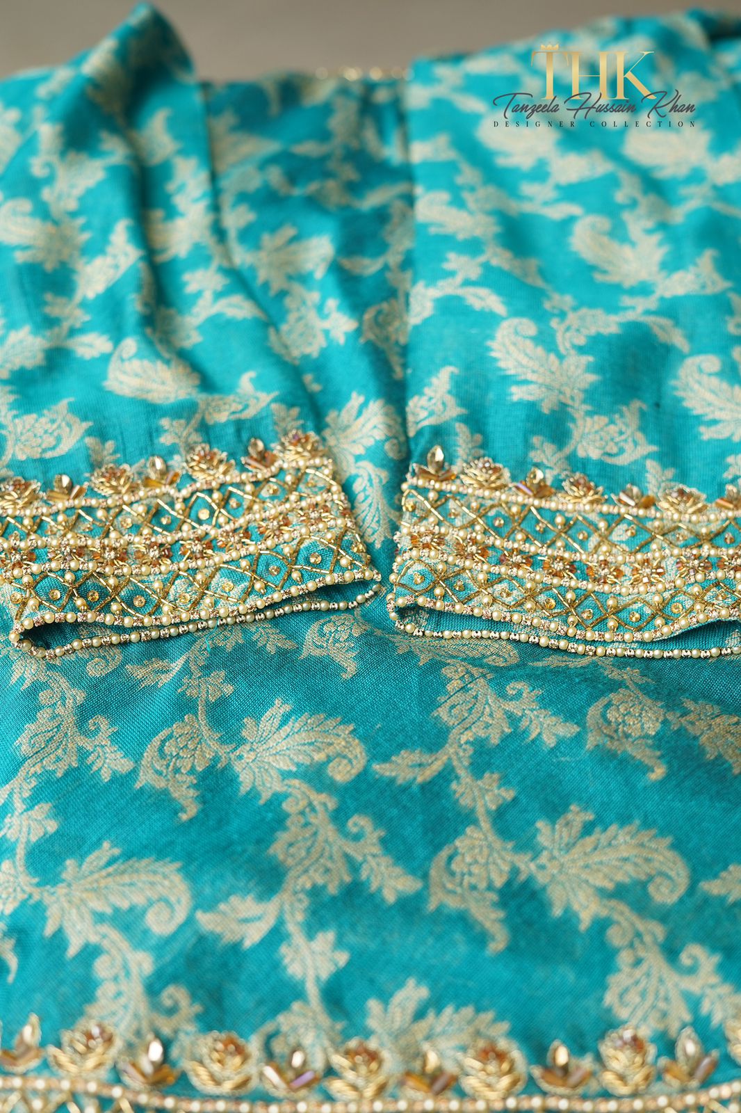 3-Piece Cotton Net Printed Short Frock