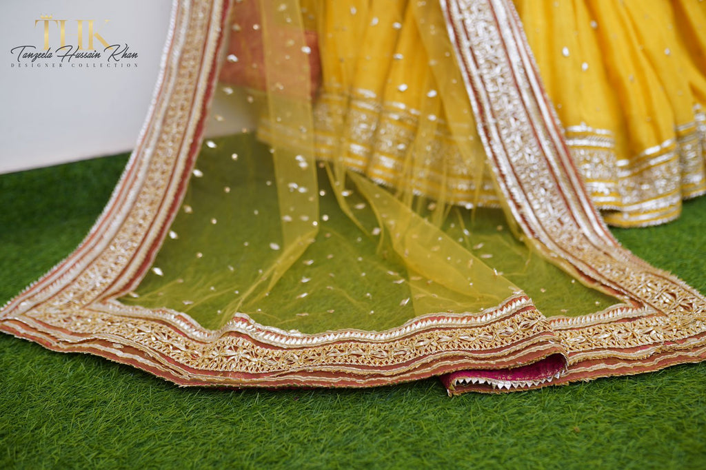 3-Piece Korean silk shirt and gharara