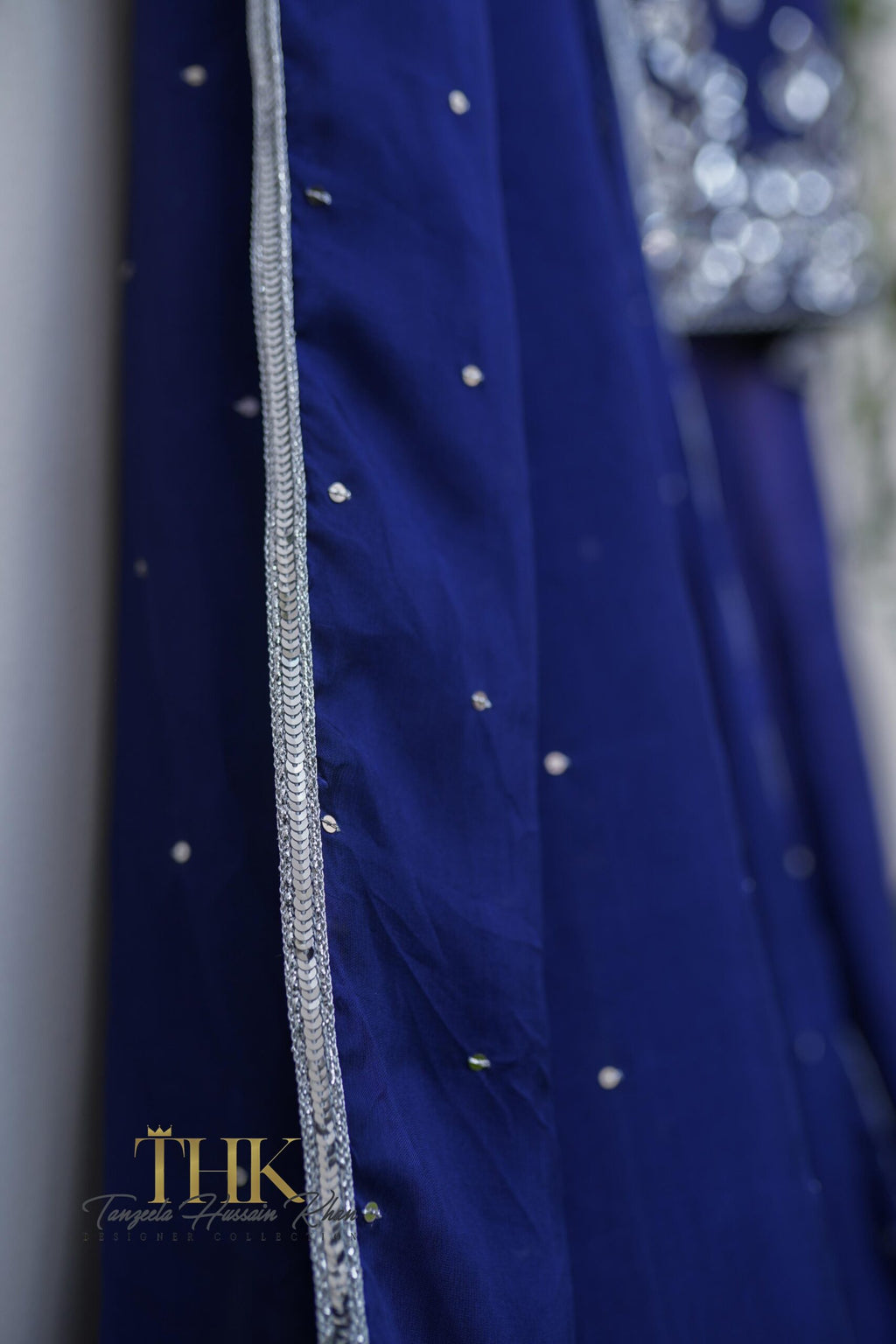 3-Piece Korean silk Embroidered shirt and Sharara