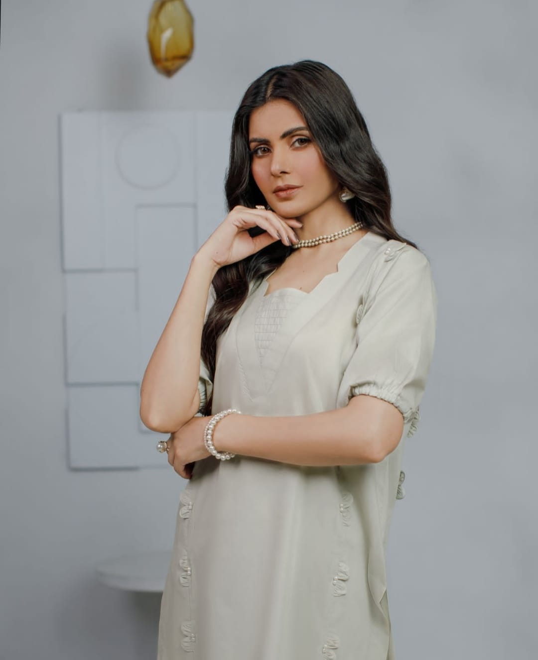 2-Piece Lawn Pastel Light Gray