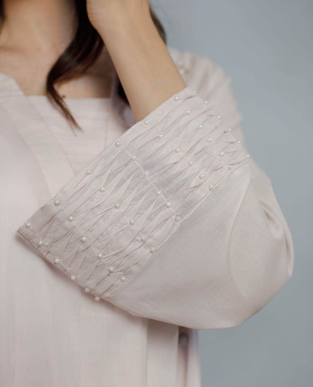 2-Piece Lawn Pastel Pink