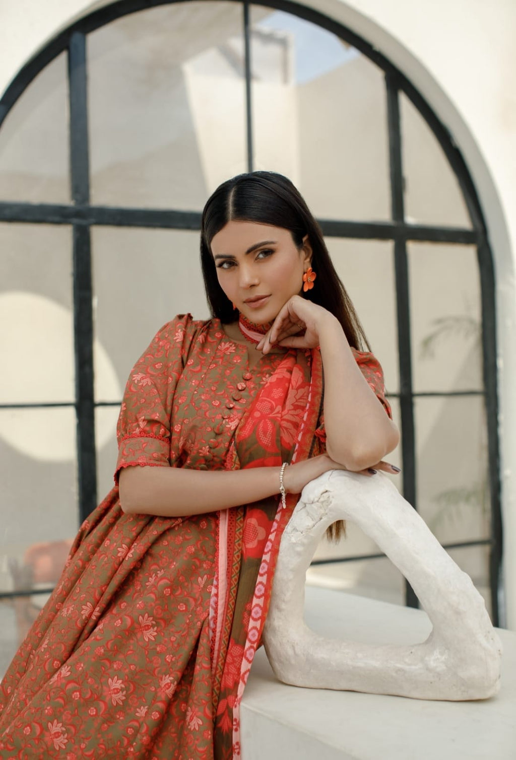 3-Piece Kalidar Frock