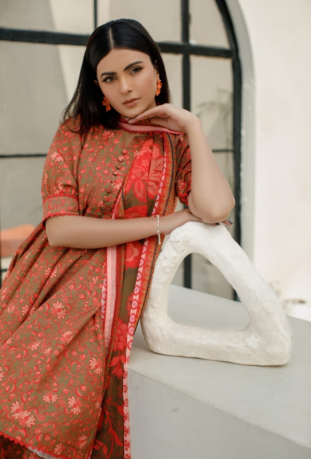 3-Piece Kalidar Frock