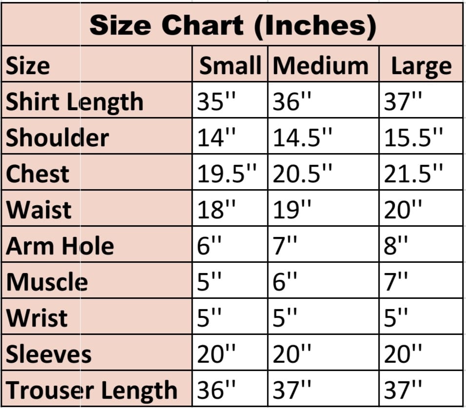 3-Piece Bloody Red TAN-0610